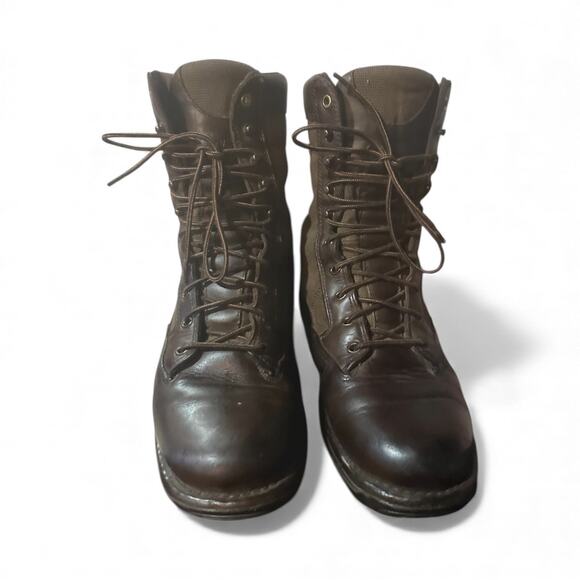 Danner Pronghorn Leather Boots Mens 10 D 8” Brown Waterproof Hunt Work Outdoor - Picture 4 of 7